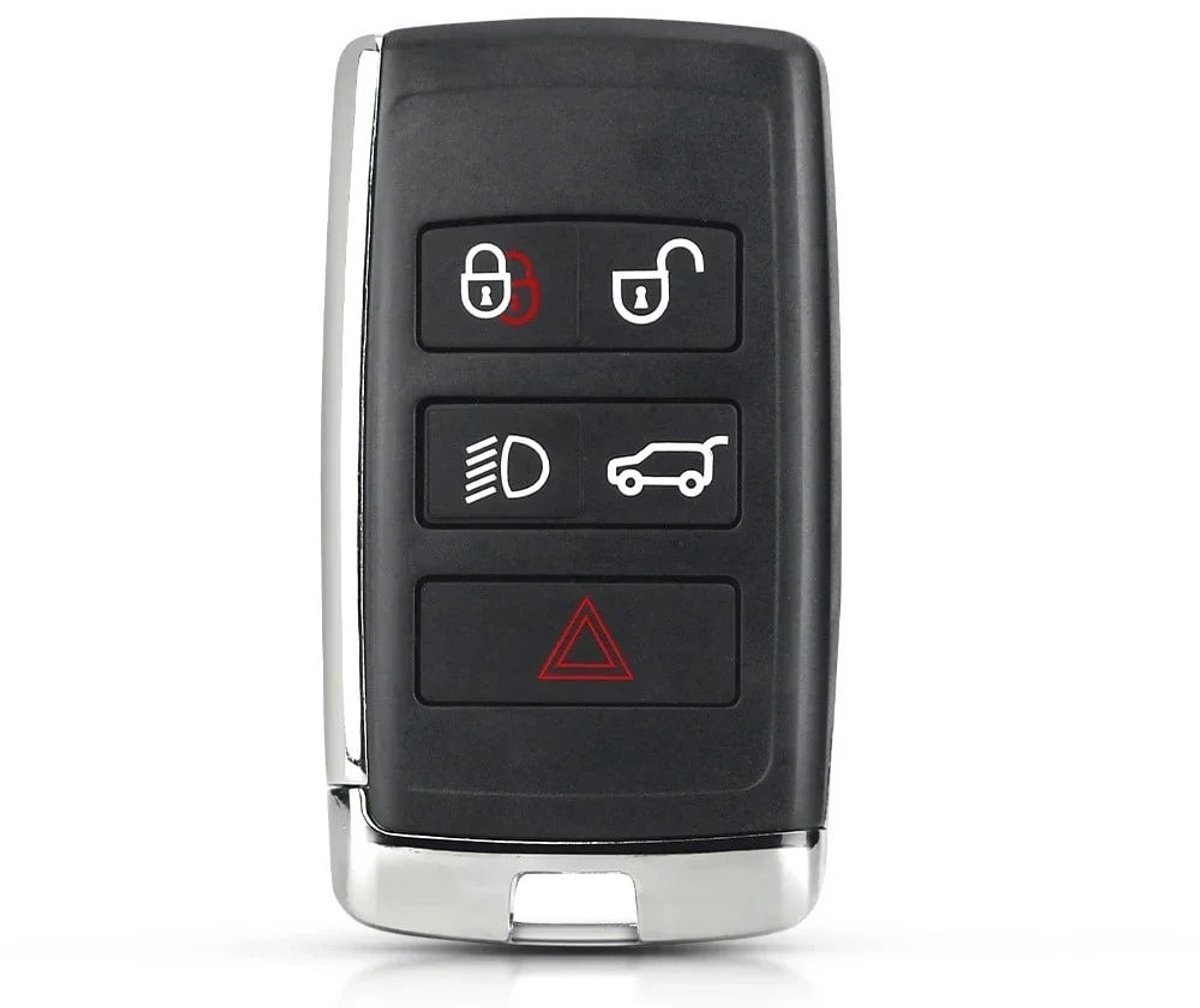 XEOD 3 knops sleutel - PEPSF0B - ID49 - Complete sleutel - Met electronica - 3 knops klapsleutel geschikt voor Land Rover & Jaguar - Keyless go - 1 stuk