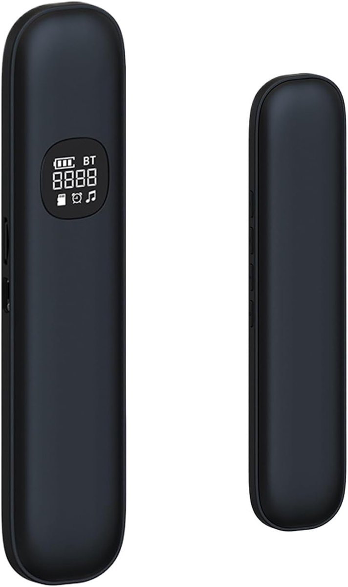 Onder Kussen Luidspreker - Slaap Audio Hulp - Rustig Slapen - Geleiding Via Bot - 15.7 cm - Zwart