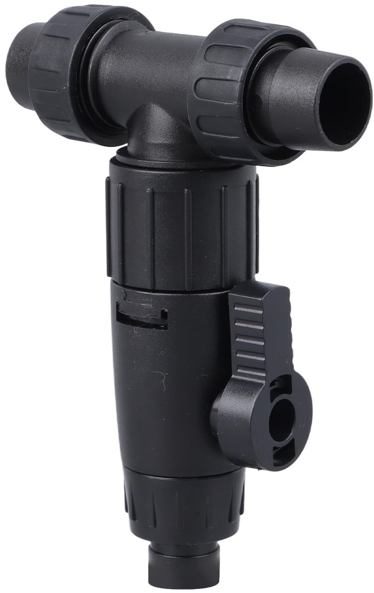Dailygoods- Waterwisselaar - Stabiele 3-wegklep - Waterstroomregelklep - Compatibel met 16/22 slang - Gemakkelijke watervervanging - Duurzaam en probleemloos - Aquariumaccessoire