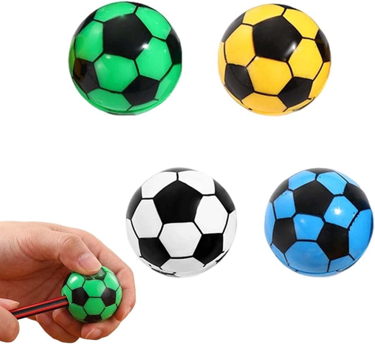 4 stuks puntenslijpers, puntenslijper voor potloden, set met 4 verschillende puntenslijpers, voor school, kantoor - ShopVlot