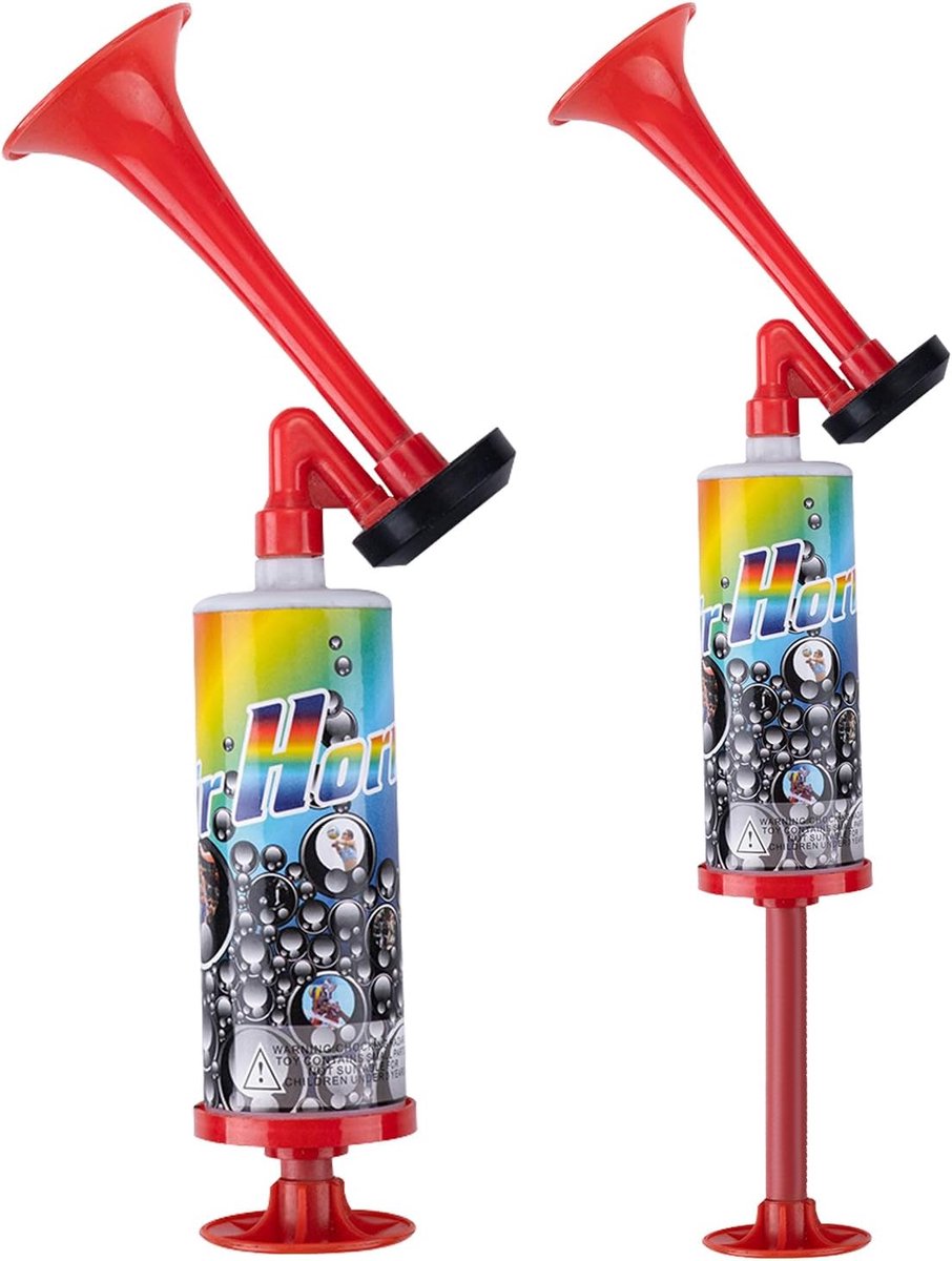 2pcs Air Horn HSYWSH Hand Pump Super Loud Extra Loud Air Horn Handheld AI/R Hor/n Pump For Car Marine Boats Sports - ShopVlot