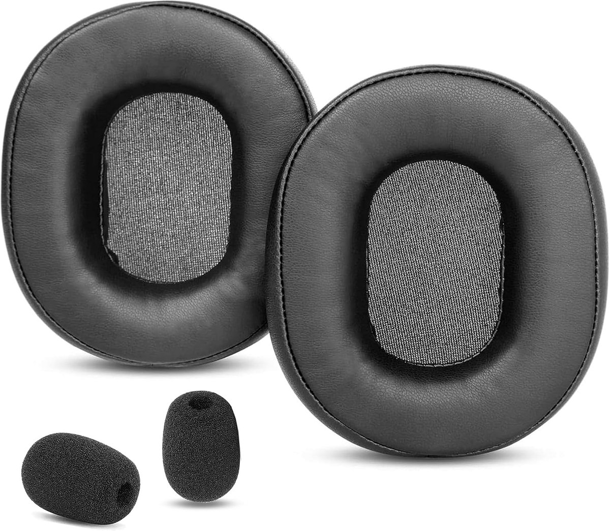 Ear Pads Compatible with Fifine H6 7.1 Surround Sound Gaming Headset Ear Pads Replacement with Softer Protein Leather - ShopVlot