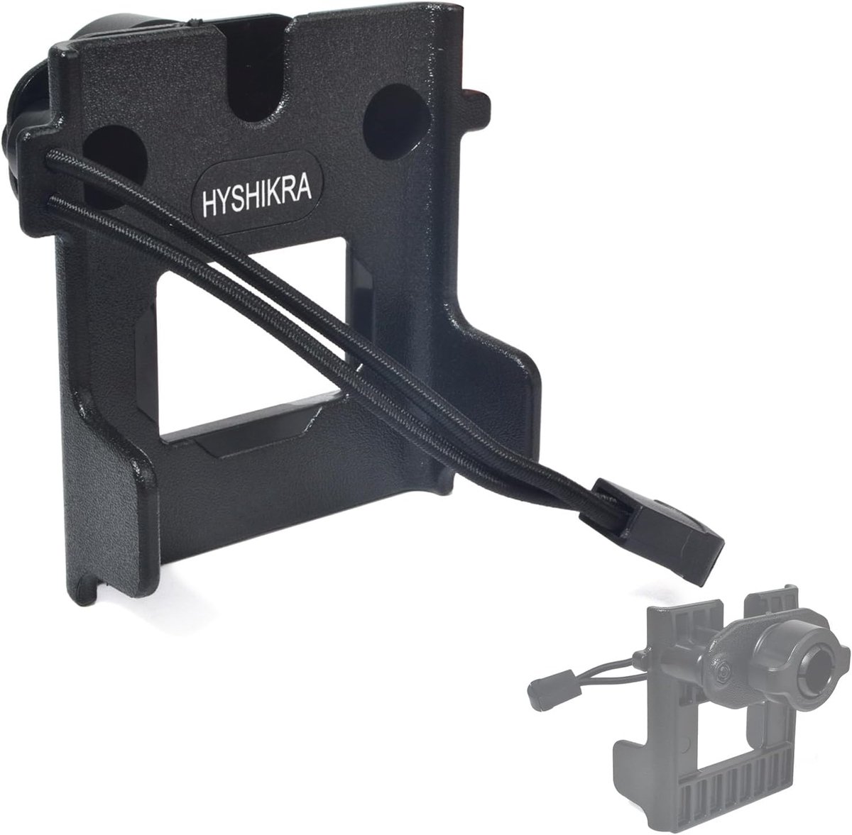 Two-way radio houder 3 in 1 - 17mm verbindingsadapter - hoogwaardig kunststof - voor contentcreatie - ShopVlot