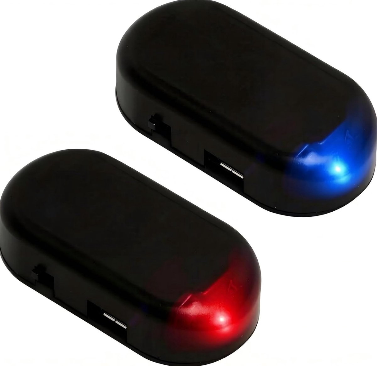 Auto Alarm Systeem - Solar Opladen - Dummy Alarm met Flikkerlicht - Effectieve Beveiliging voor Auto - ShopVlot