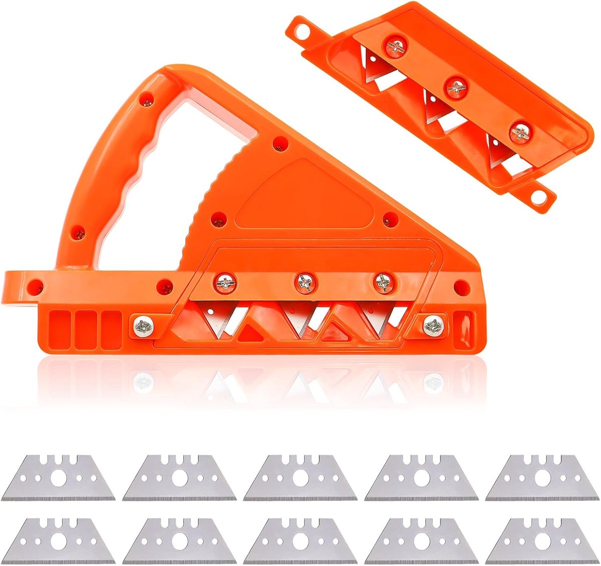 Handplaner voor gipsplaten - 45° en 60° mes - multifunctioneel - snel snijden - ShopVlot