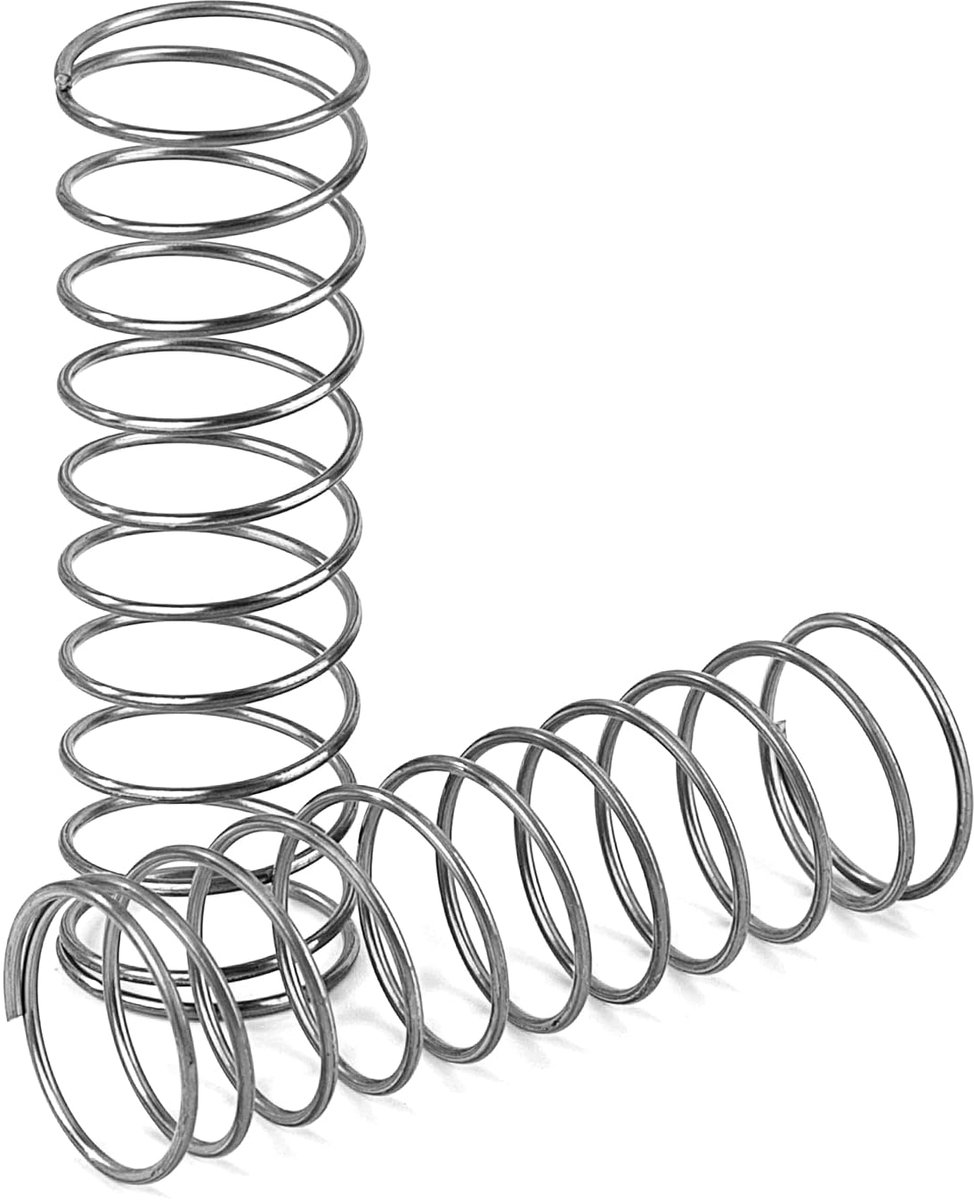 Compression spring, 50 mm, stainless steel compression springs, wire diameter 0.9 mm, outer diameter 16 mm, resilience - ShopVlot