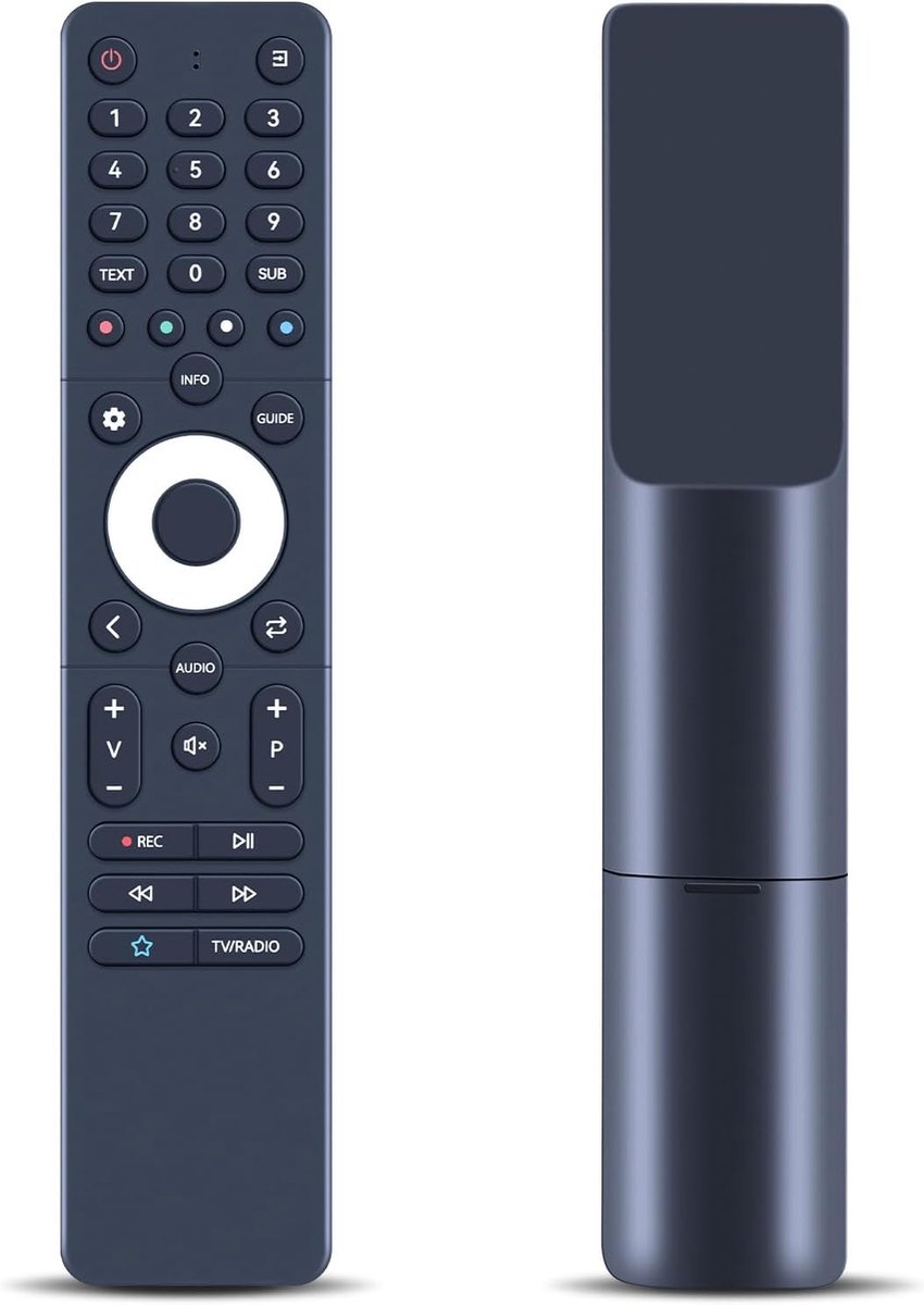Replacement remote control compatible with Thomson LED Full HD Easy TV 24HD2S13 32HD2S13 40FD2S13W 40FD2S13 43FD2S13 - ShopVlot