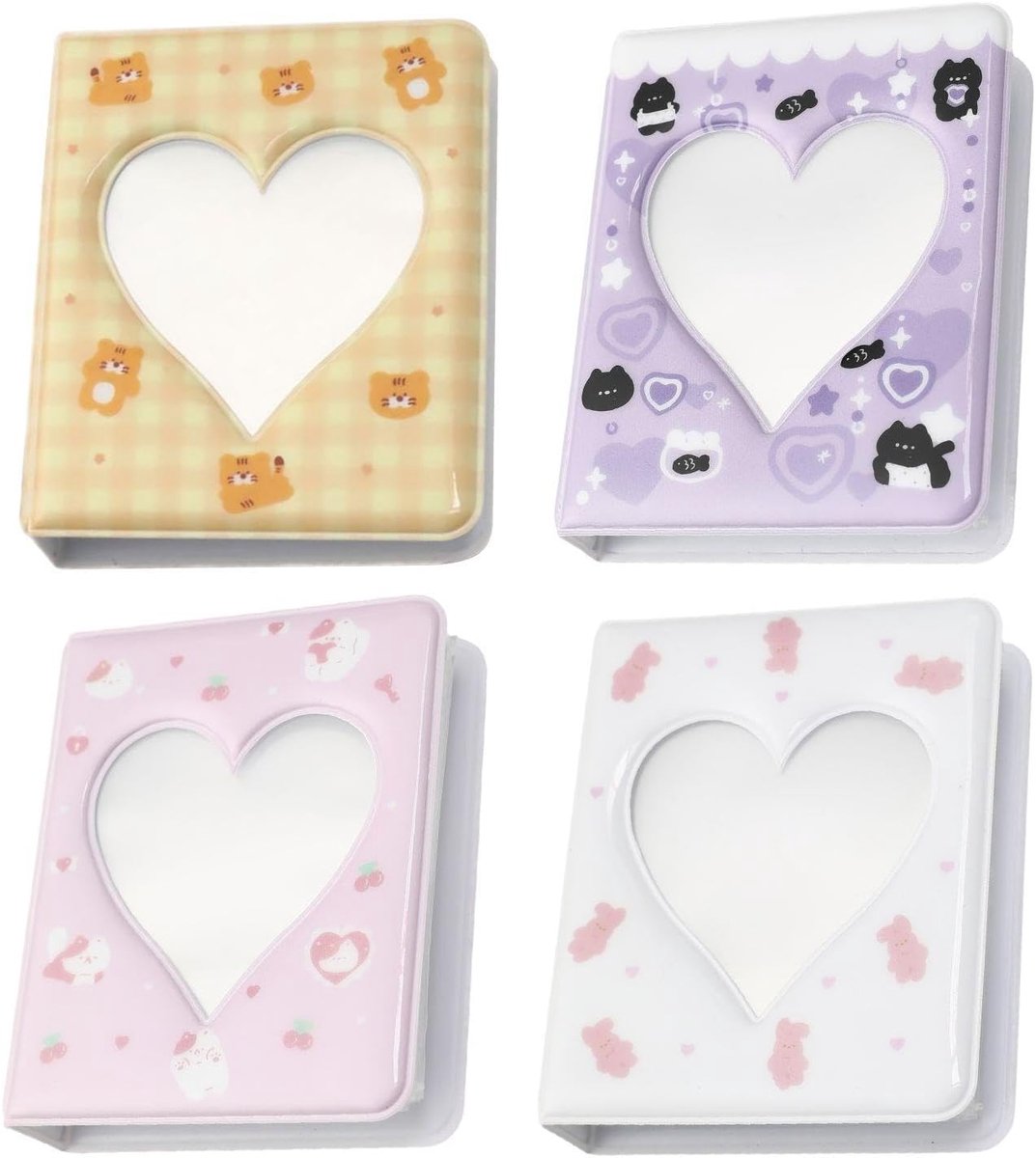4-Delige Opslag Fotoalbum, Classificatie En Sortering Van Multi-Card Slots, Duidelijk, Intuïtief En Netjes - ShopVlot