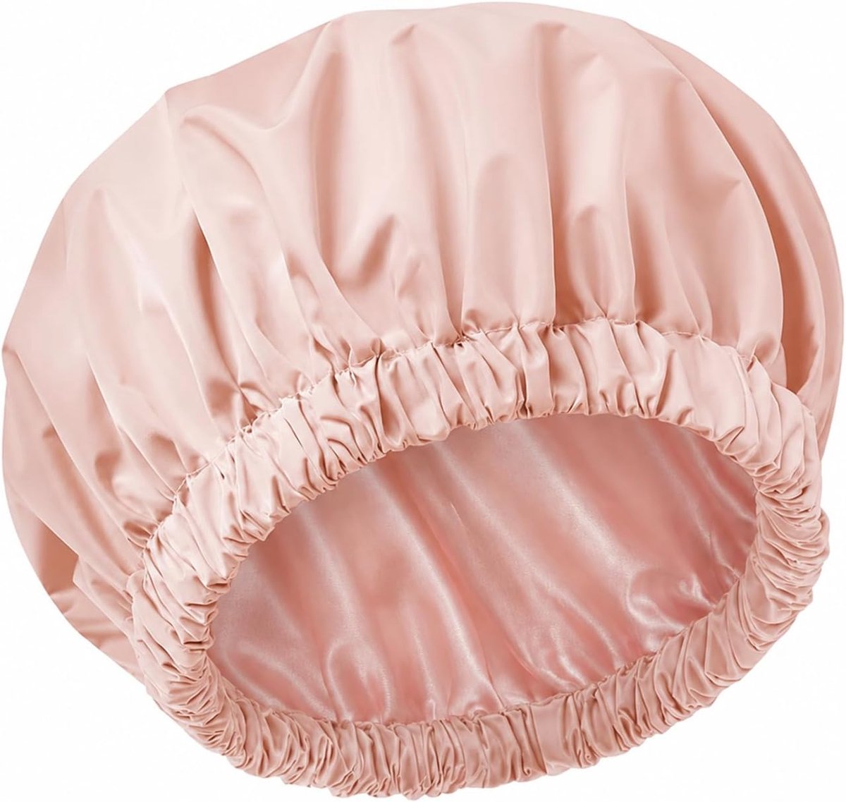 Duschmuts, Shower Cap waterdicht, 1 stuks, Elastische elastiek, voor dames en lang haar, douchen en baden, zacht en - ShopVlot