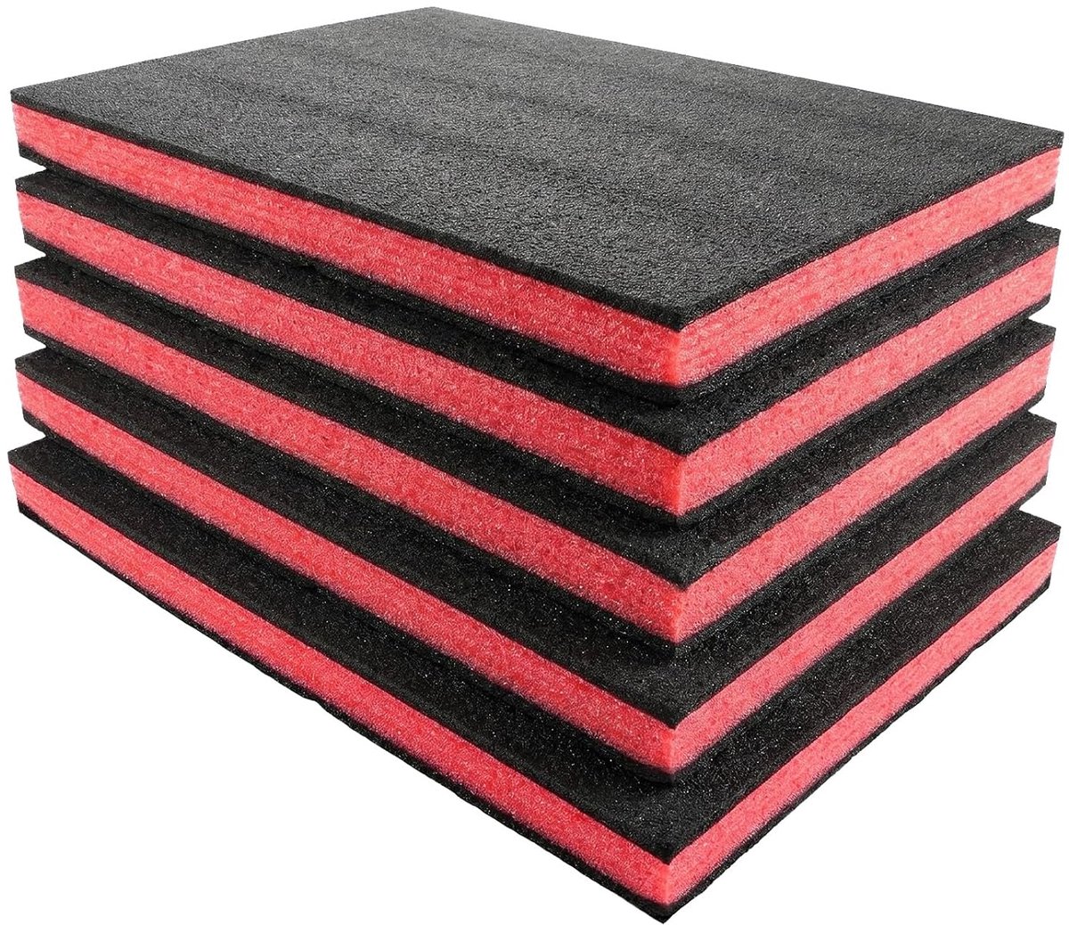 5 stuks gereedschapskisten schuim 40 x 30 x 4 cm - ShopVlot