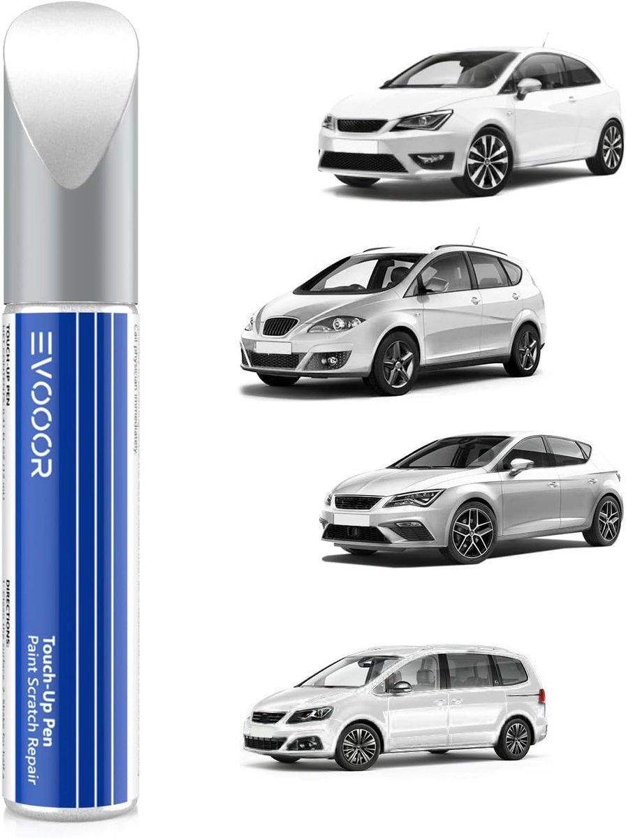Autoschilder verf - Pure witte lak - Krassenhersteller - Makkelijk te gebruiken oplossing - ShopVlot