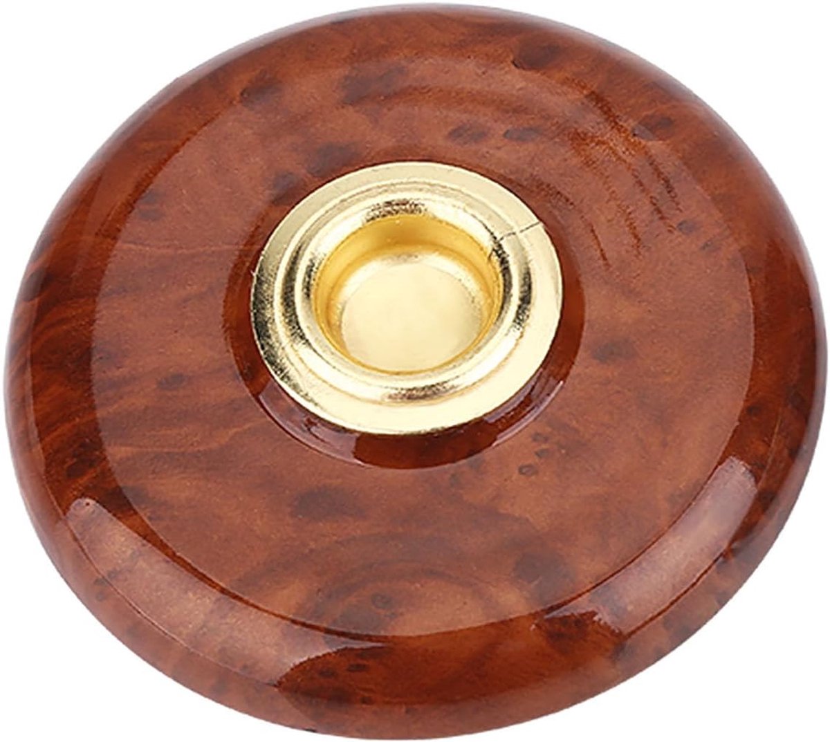 SnelShoppen - Cello Stopper, 9.5 x 2 cm, Bruin Kunststof, Antislip Pad, Draadloze Accessoires voor Professionele Cellisten, Compact en Lichtgewicht