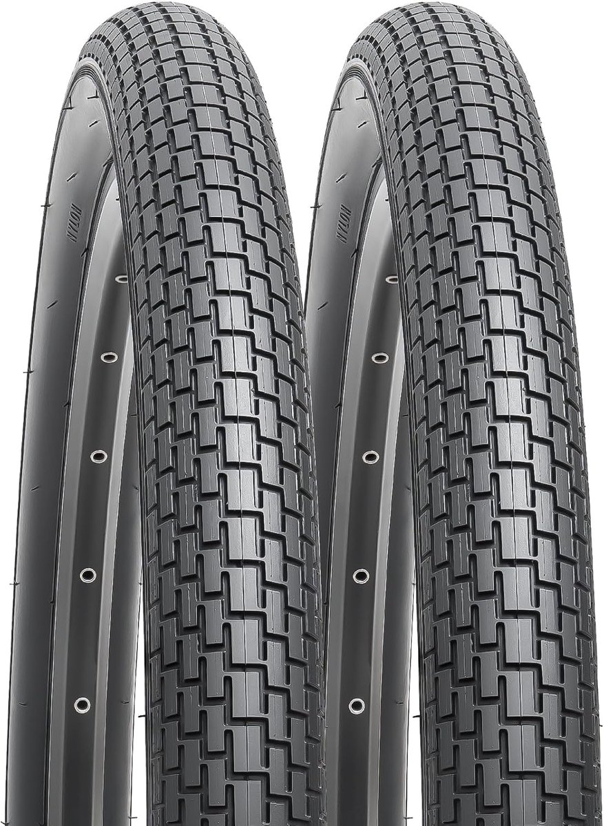 YunSCM 2 stuks opvouwbare 26 inch fietsbanden 26 x 2,35 mantel 60-559 compatibel stad/straat 26 x 2,30 26 x 2,35 26 x - ShopVlot