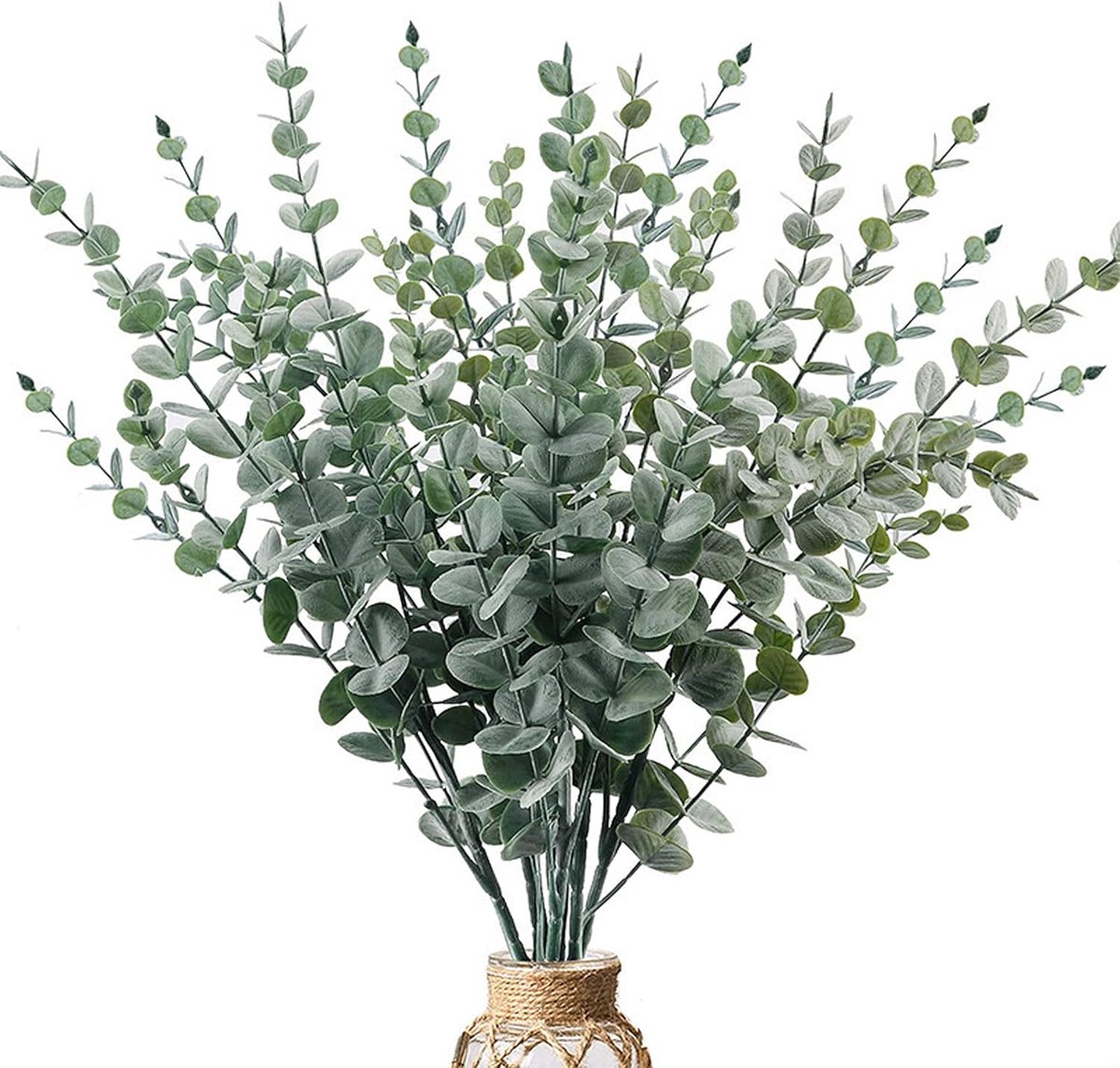 30 Pcs Eucalyptus Artificial Eucalyptus Leaves Decoration Artificial Eucalyptus Branches Plants Eucalyptus Decoration - ShopVlot