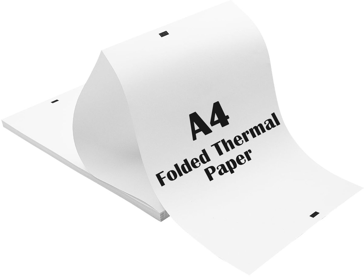 Solidchoice - A4 Thermisch Papier, 100 Vellen