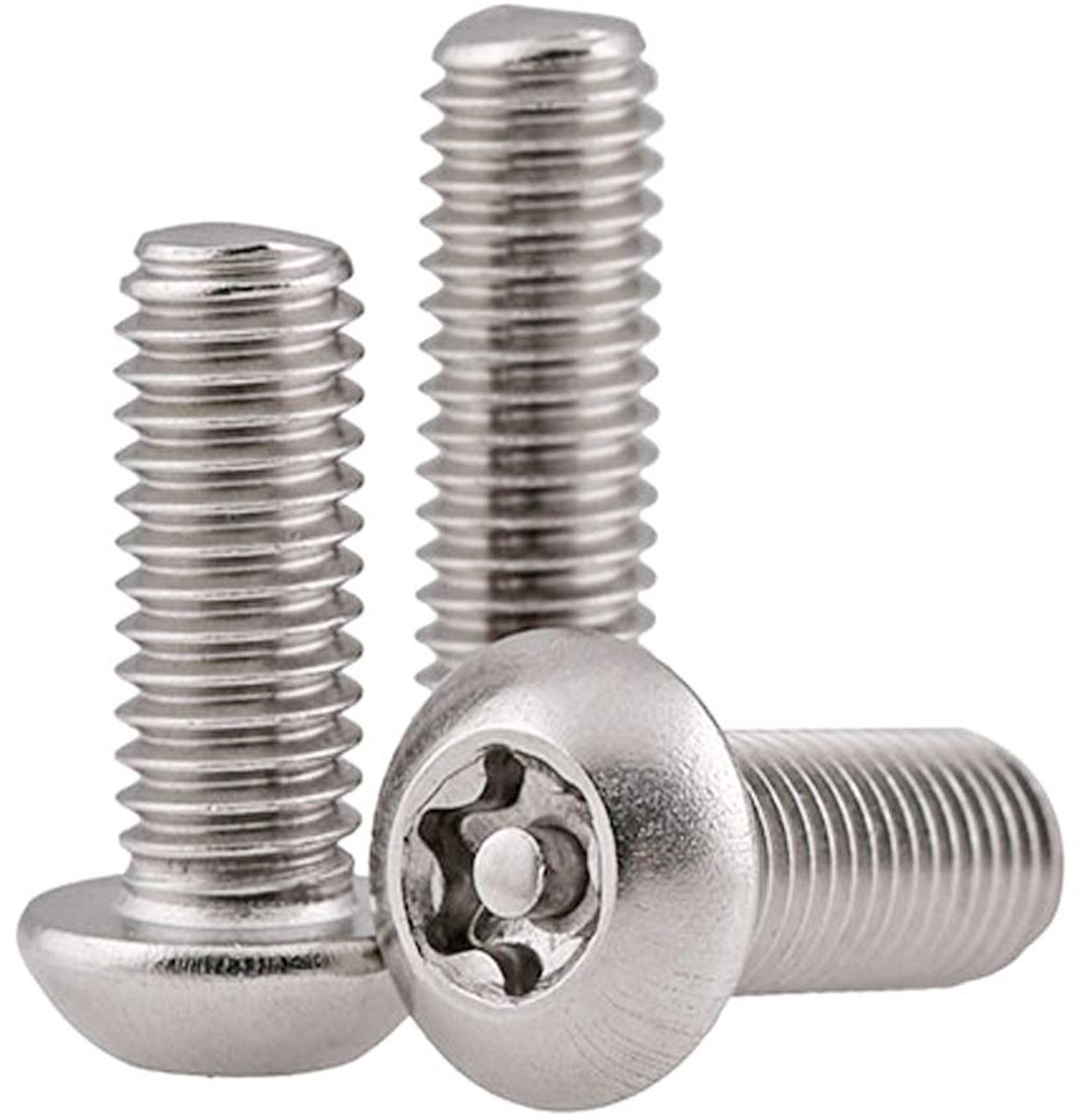 Torx ronde kop schroeven M4×35mm - roestvrij staal - sterke constructie - perfect voor machines en DIY - ShopVlot