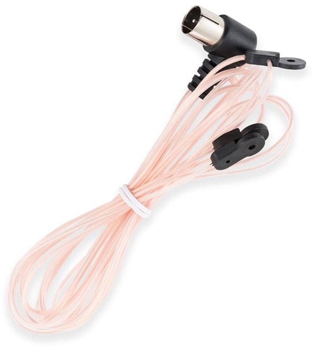 FM Radio Antenne - Binnenantenne Radio - Signaal Verbeteren - T-Type Ontwerp - 2 Meter - Roze