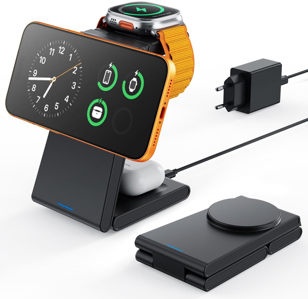 Solidchoice - 3-in-1 Magnetische Oplaadstation voor Apple Apparaten