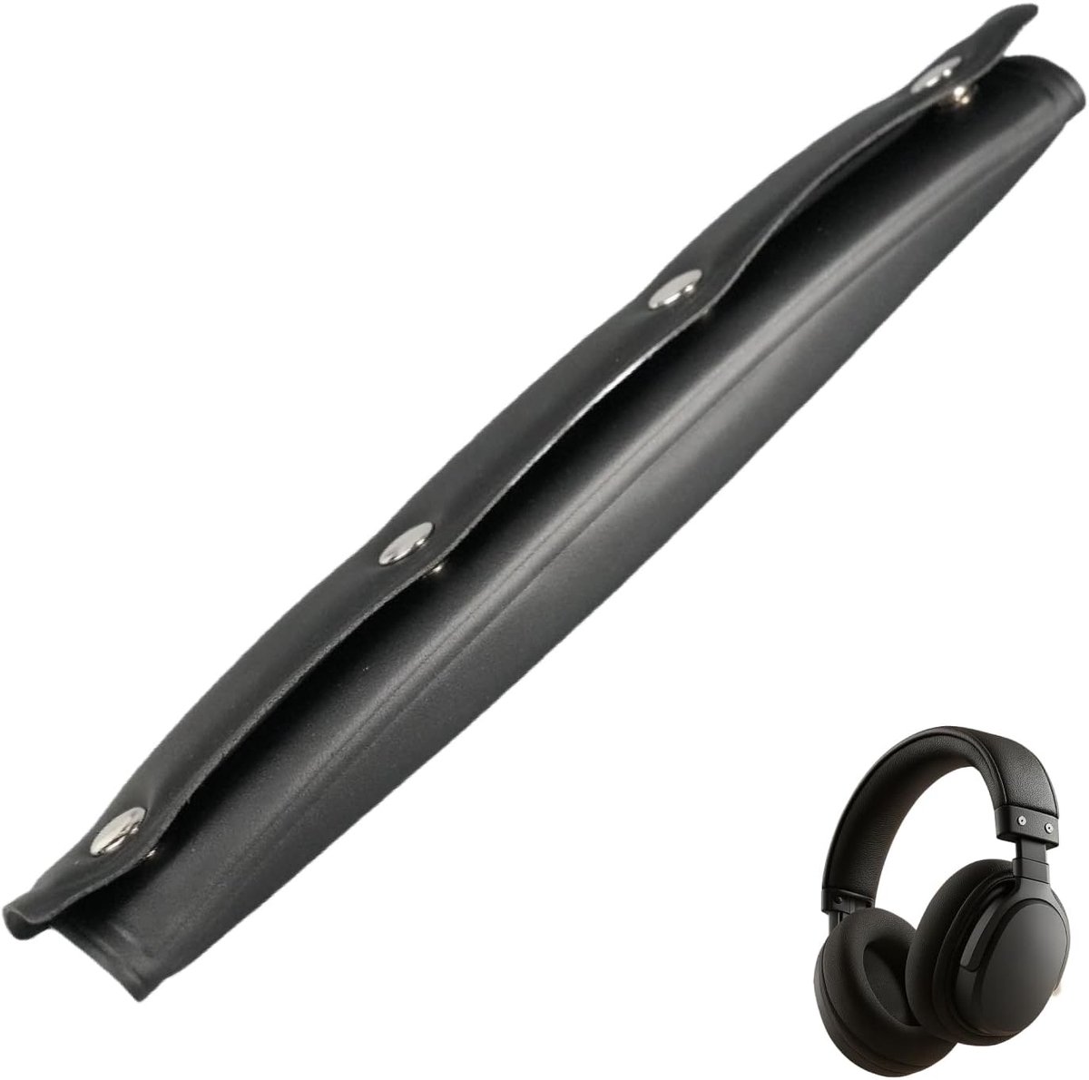 Bandeau en kussen voor hoofdtelefoon - comfortabel en duurzaam - perfecte pasvorm - voor langdurig luisterplezier - ShopVlot
