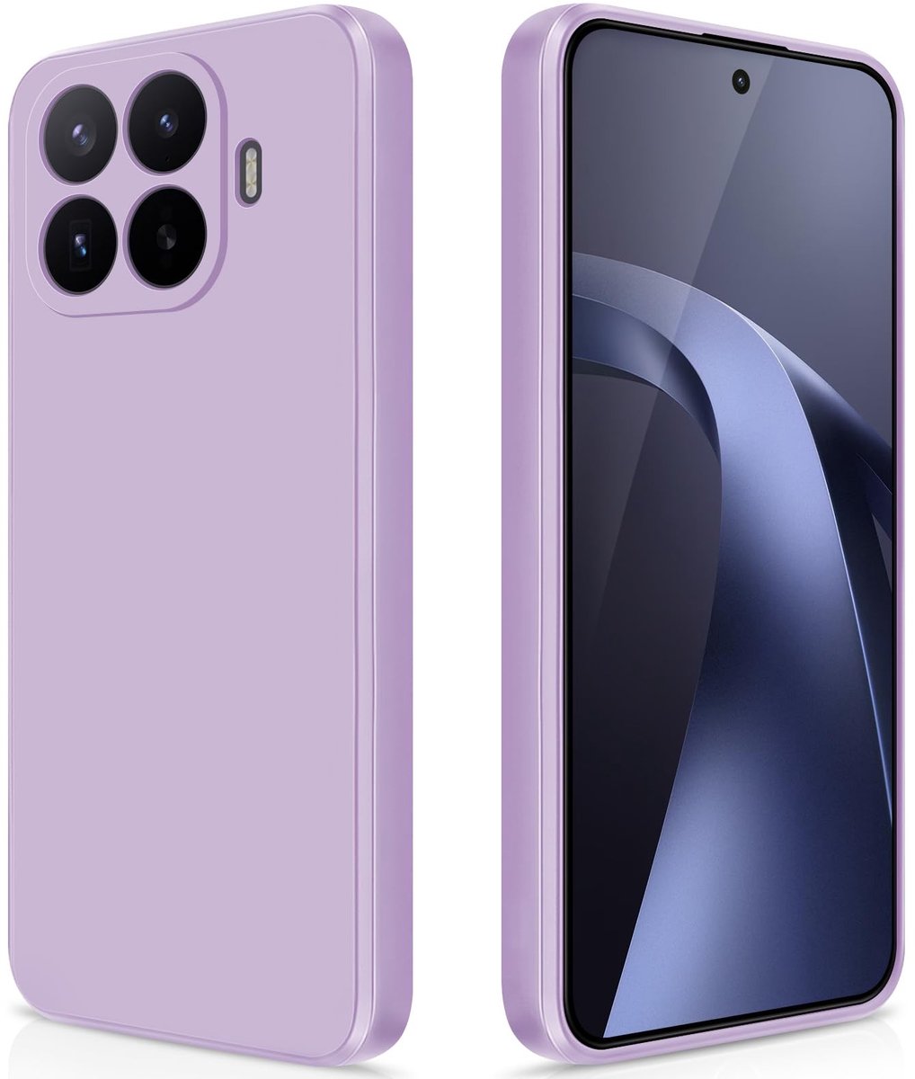 Solidchoice - Siliconen Hoesje voor Xiaomi 17T Pro, Paars