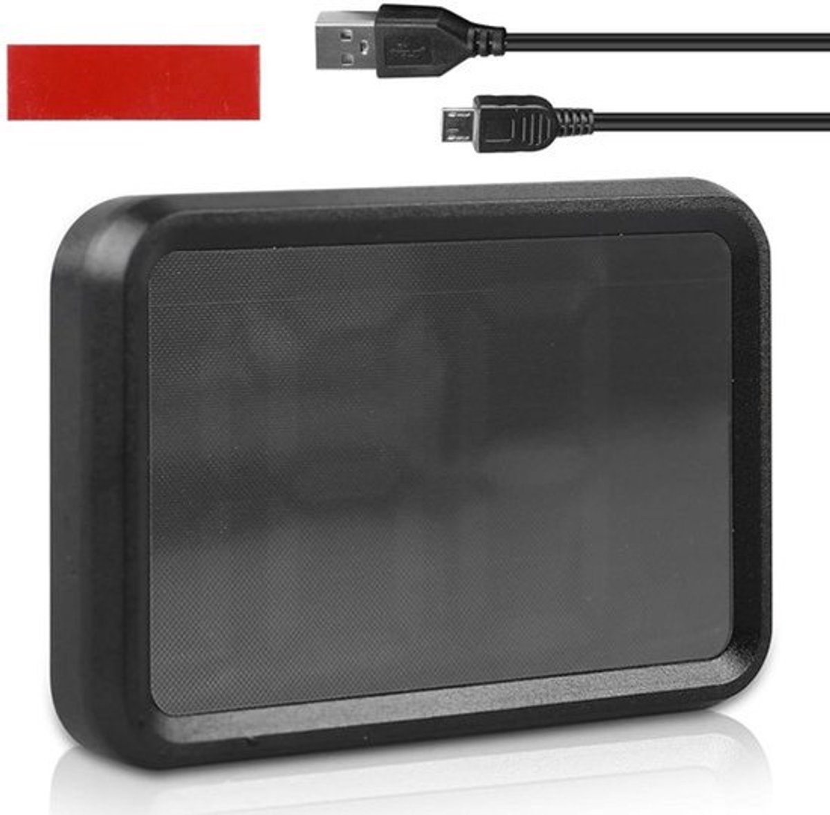HUD Head Up Display digitale autosnelheidsmeter MPH GPS-snelheidsmeter met lcd-display, universeel voor alle auto's. Plug and play via USB.