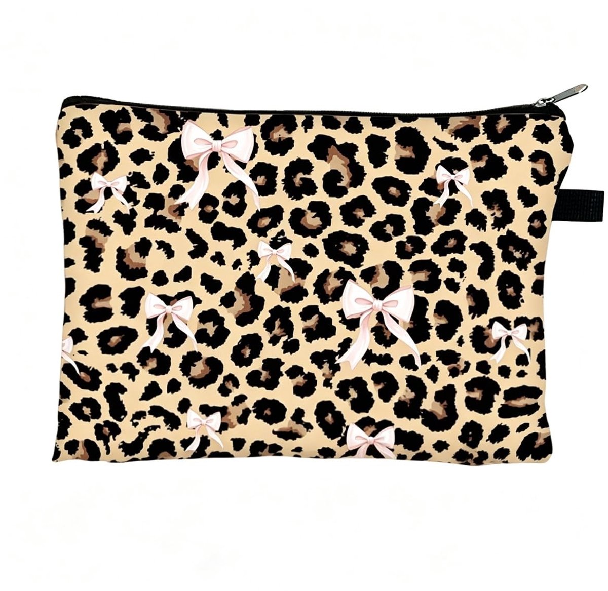 Solidchoice - Cosmetische Tas voor Dames met Luipaardpatroon