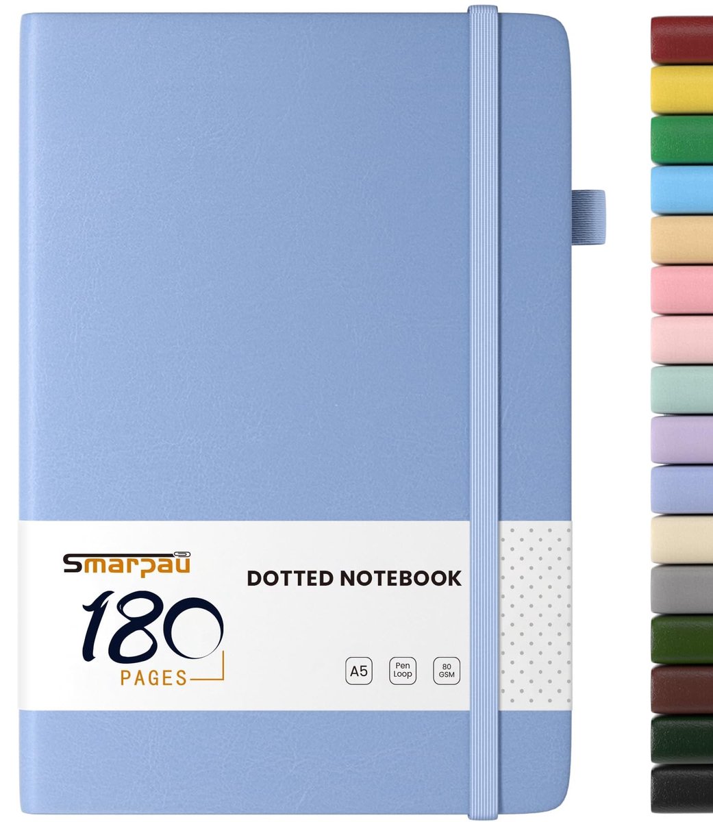 Solidchoice - A5 Hardcover Notitieboek met Dotted Pagina's