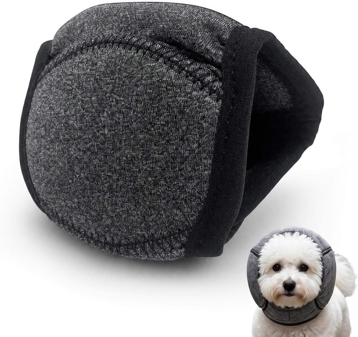 Calming Hearing Protection for Dogs, Elastic Ear Protection for Dogs, Sound Protection and Hearing Protection Dog for - ShopVlot