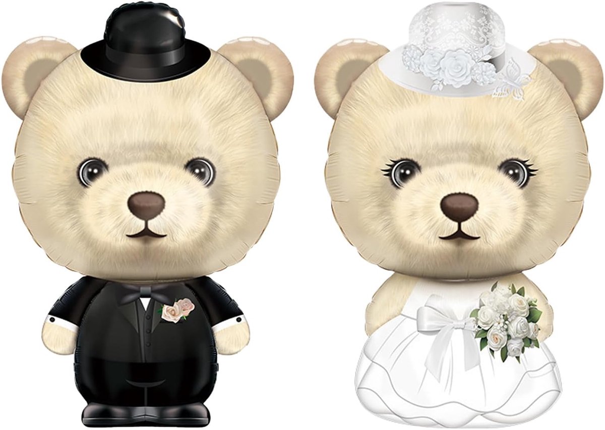 ALEGRE Bridal Couple Wedding Balloons - ShopVlot