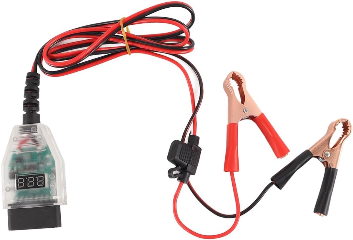 OBD-batterij-vervangingskabel - 12 V adapter - geheugenbescherming - betrouwbare accuklemmen - ShopVlot