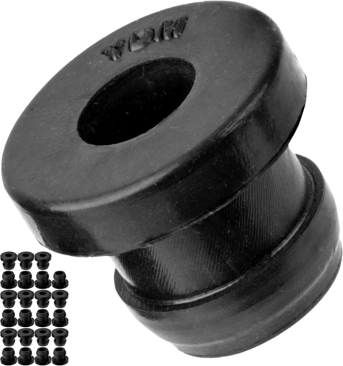 Rubberen pan carriers 5 mm - Zwart silicone - Hittebestendig - Eenvoudige reparatie motorhome kookplaten - ShopVlot