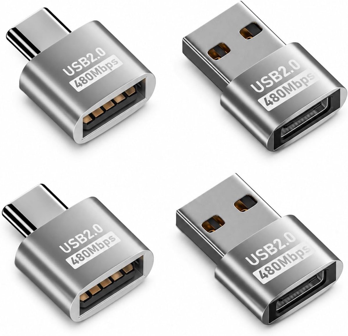 ERBO Adapter USB C naar USB - ShopVlot
