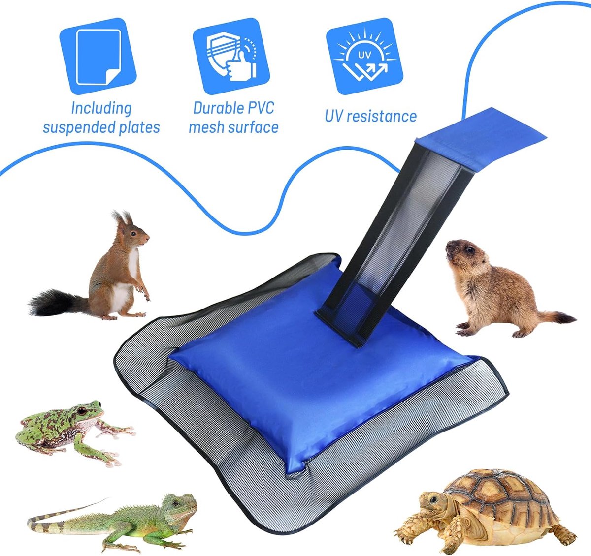 Animal Reason Escape Ramp for Swimming Pool, Critter Escape Disaster, Small Animal Swimming Ramp, Pool Rescue Ramp - ShopVlot