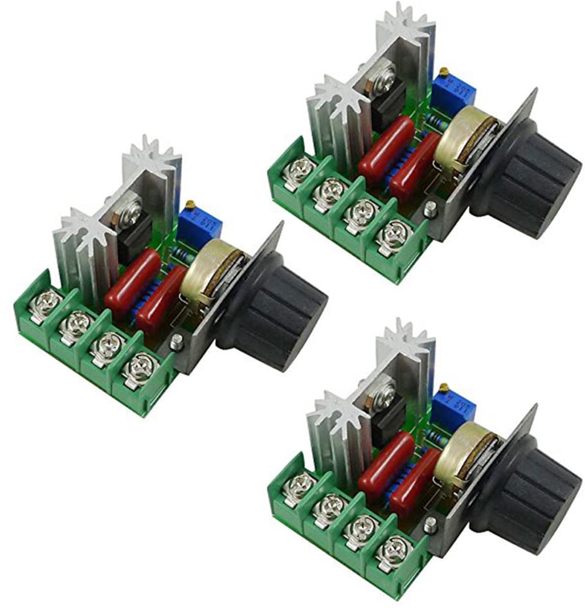 2000W speed regulator voltage regulator SCR dimming dimmer light speed thermostat - ShopVlot