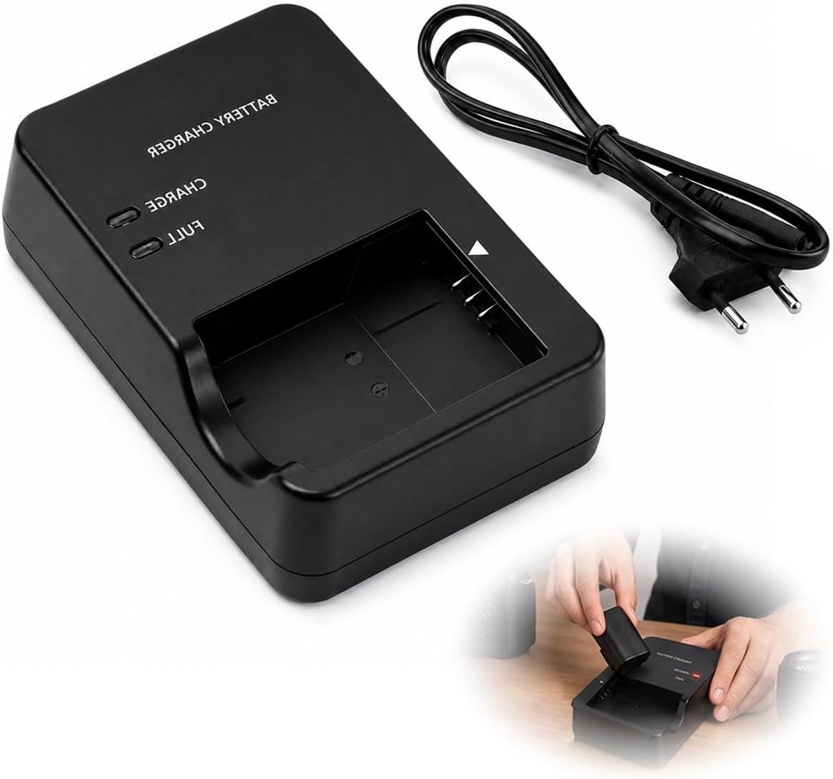 NB-13L acculader compatibel met Canon PowerShot G7 X Mark II, led-statusindicator compatibel met PowerShot G5 X G9 X - ShopVlot