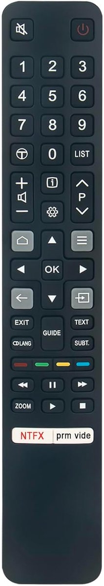 ALLIMITY Remote Control Fit for TCL TV 43C735 43P635 43P638 50C631 50C635 50P635 50P638 55C635 55C735 55C835 55P635 - ShopVlot