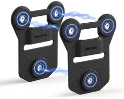 BOBLOV Body Camera Magnet Mount, Universal Magnetic Suction Back Clip Contains Magnets Making Black Silica, Stick to - ShopVlot