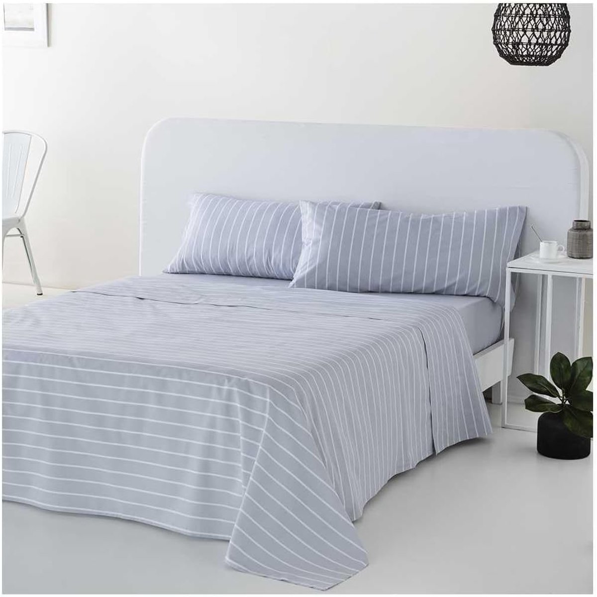 COTTON ARTean Bed Linen Set, Berry, Grey, Cotton, 144 Threads, 150 x 190/200 cm, 100% Cotton - ShopVlot