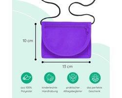 minimutz Children's Wallet for Boys and Girls, Hanging Around Wallet, Coin Purse with Viewing Window for Bus Card - ShopVlot