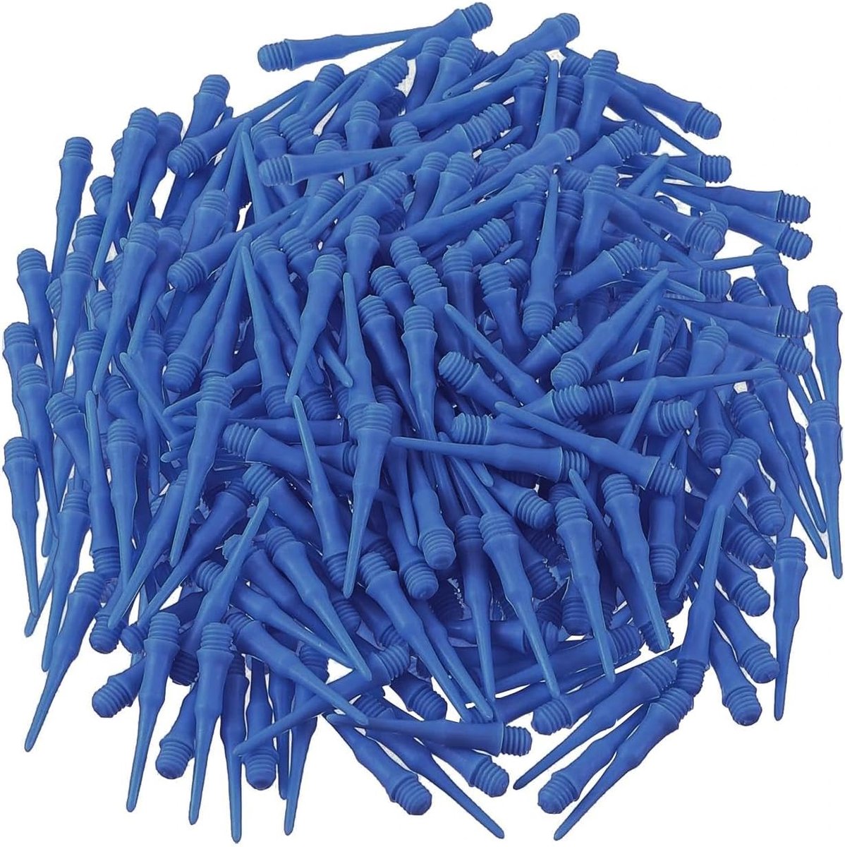200 stuks zachte dartpijlen, blauwe dartpijlen, kunststof punten, dartpunten, kunststof reservepunten, verbeteren je - ShopVlot
