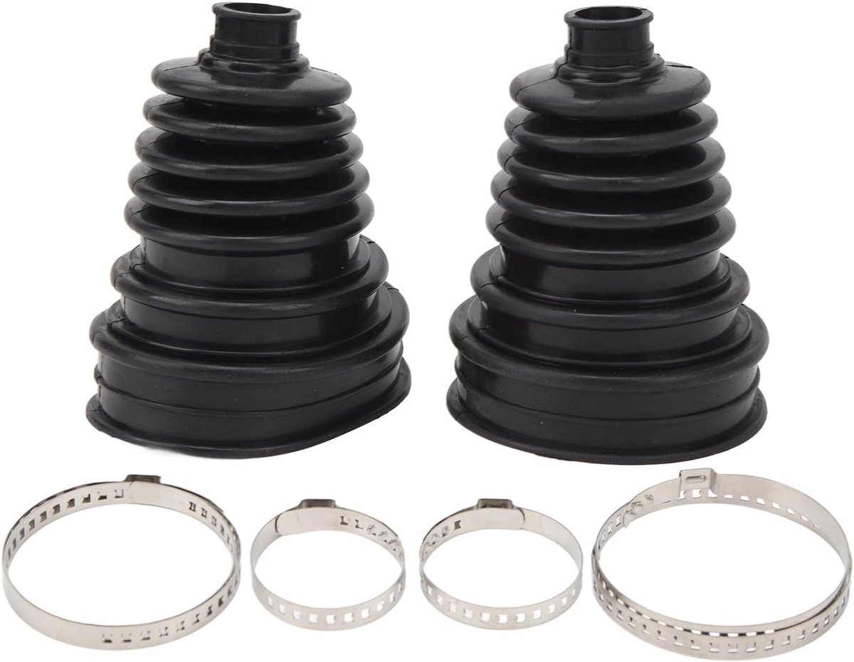 Generic 2 Stuks Universele Siliconen Cv Hoezen, Set met Homokinetische Koppelinghoezen, Compatibel met de voor - ShopVlot