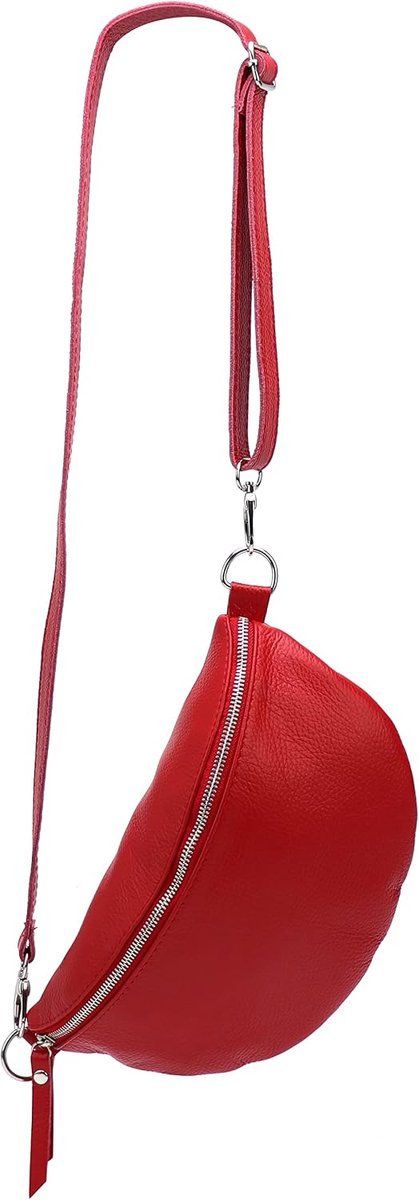SH Leder Genuine Leather Waist Bag Women Men Unisex Waist Bag for Festival Travel Waist Bag Large Crossbody Bag Women - ShopVlot