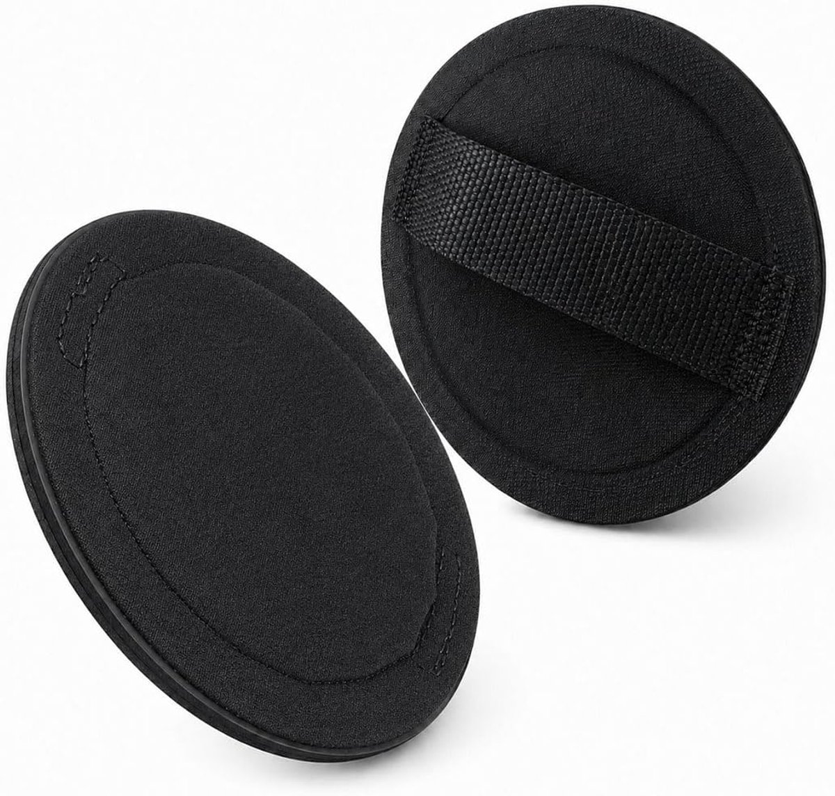 2 stuks rugwashandjes, rugwashandjes met handvat, ronde rugwashandjes, voor diepe reiniging en peeling, ideaal voor - ShopVlot