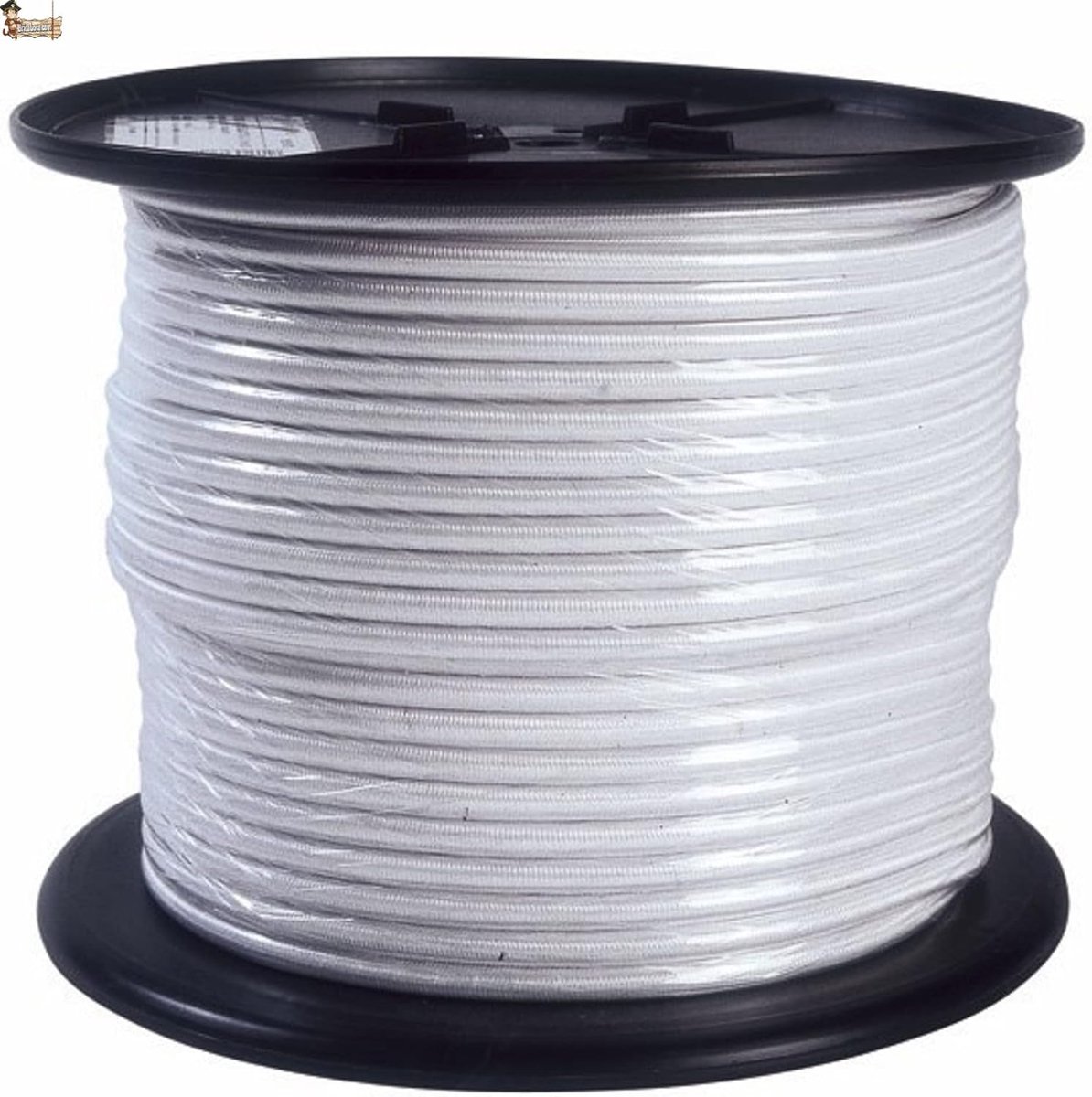 BricoLoco.com Rubber Rubber Rope for Swimming Pool or Trailer, Round, for Transport, Boat, Fishing, Sailing, White - ShopVlot