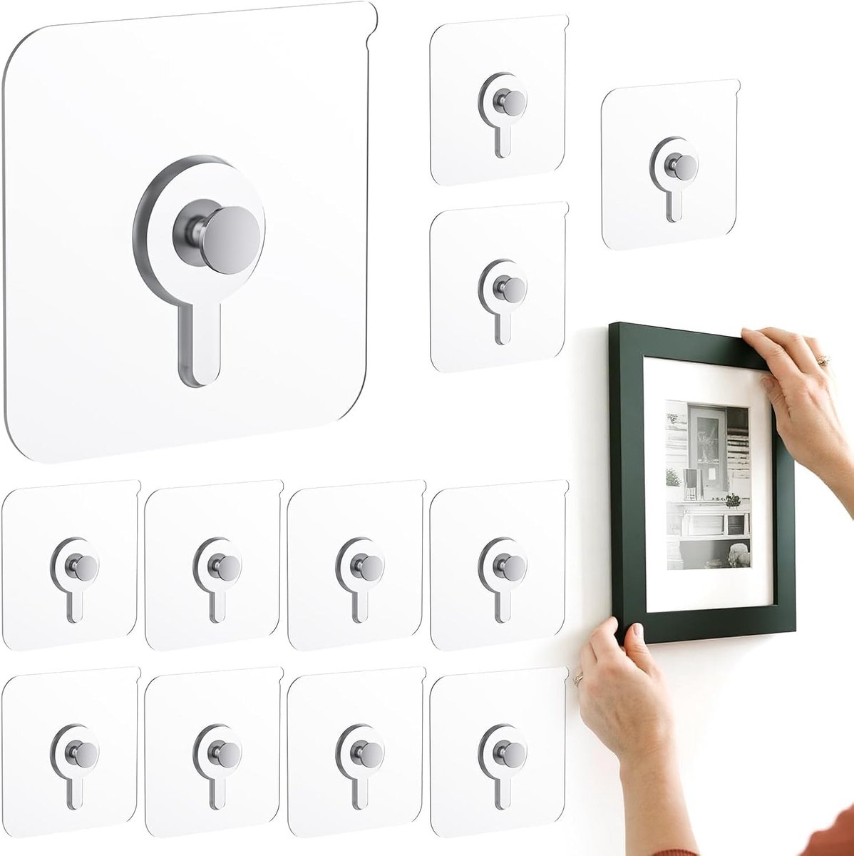 Pack of 40 photo hooks self-adhesive - ShopVlot