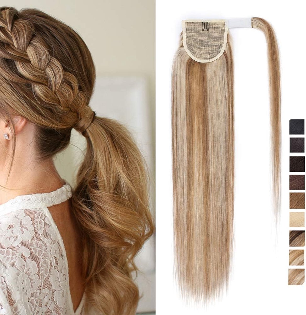 Tape extensions 18" - 100% Remy haar - wijnrood #99J - direct volume en lengte - ShopVlot