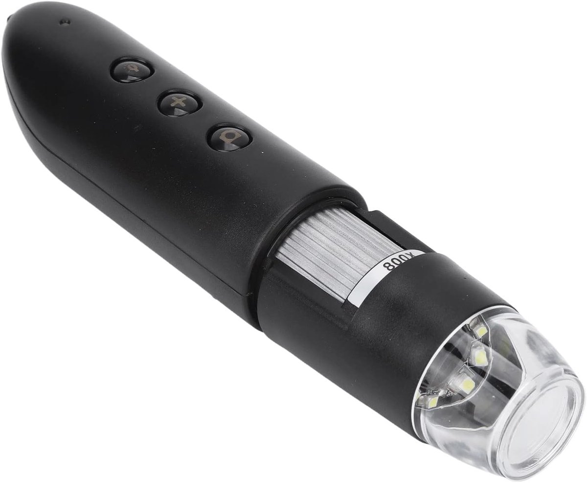 Huidhaar Detector - Draadloze Digitale Microscoop Camera - 800X Vergroting - Scalp Analyse voor Gezond Haar - ShopVlot