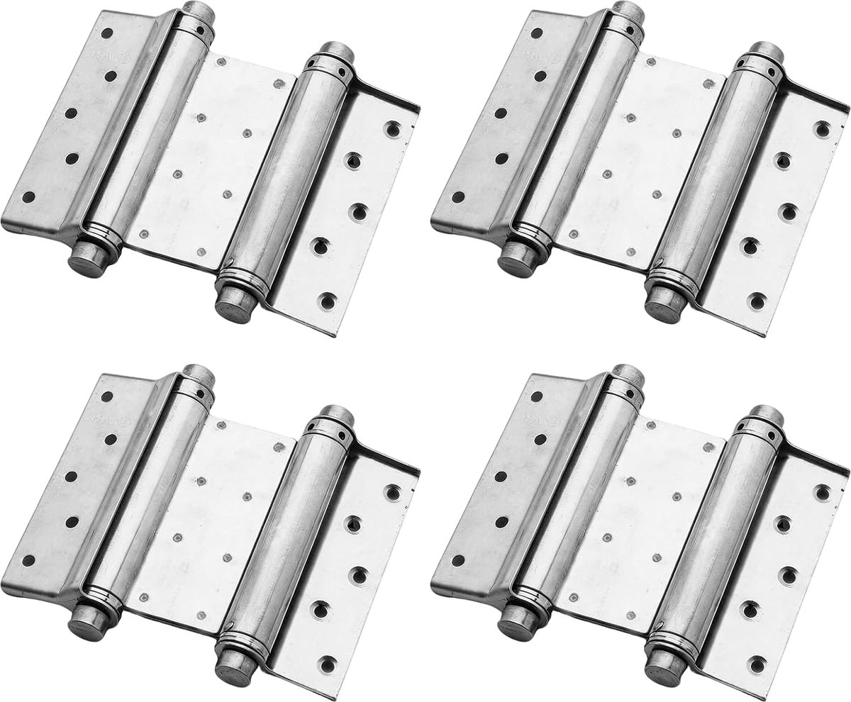 Vouwscharnieren 12,7 cm - roestvrij staal - robuust - ideaal voor draaideuren - ShopVlot