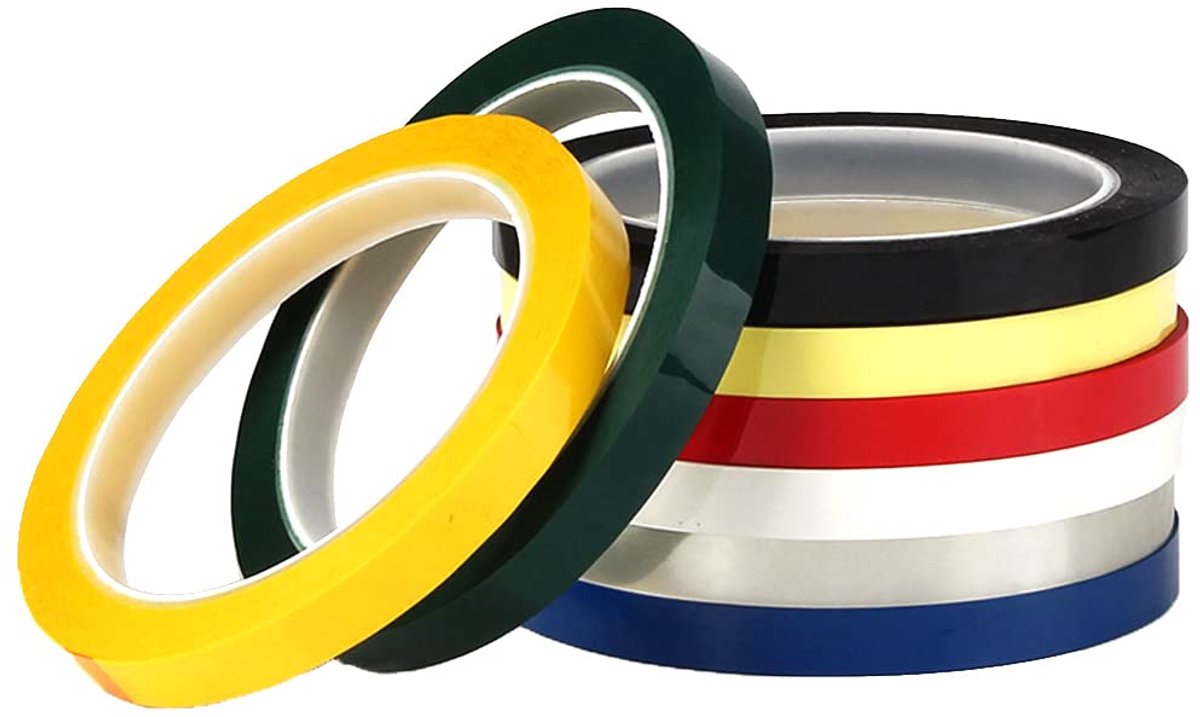 Grid Marking Tape 5mm - Multicolor zelfklevend tape - 8 kleuren - Ideaal voor school en kantoor - ShopVlot