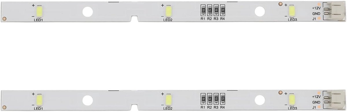 LED Strip Light PCB 2Pcs - Compatibel met Kenwood 1629348 - 12V Verlichting - Verhoog zichtbaarheid koelkast - ShopVlot